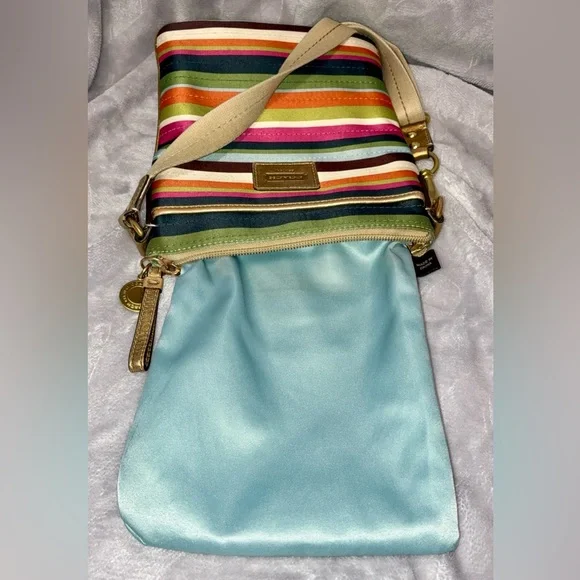 Coach Y2K Legacy Satin Swingpack Crossbody Bag, Style 41674 - Picture 6 of 8